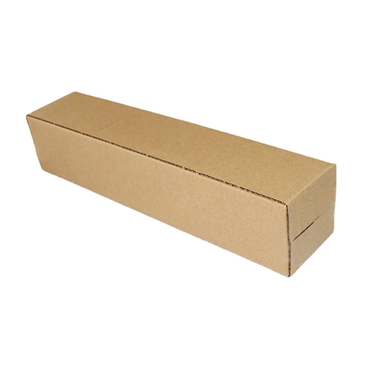 50pcs Long Strip Carton Flat Square Durable Shipping Boxes for Packaging Storage - 10cm x 10cm x 42cm Wholesale Hub