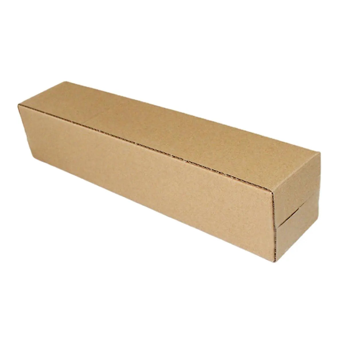 50pcs Long Strip Carton Flat Square Durable Shipping Boxes for Packaging Storage - 10cm x 10cm x 42cm Wholesale Hub