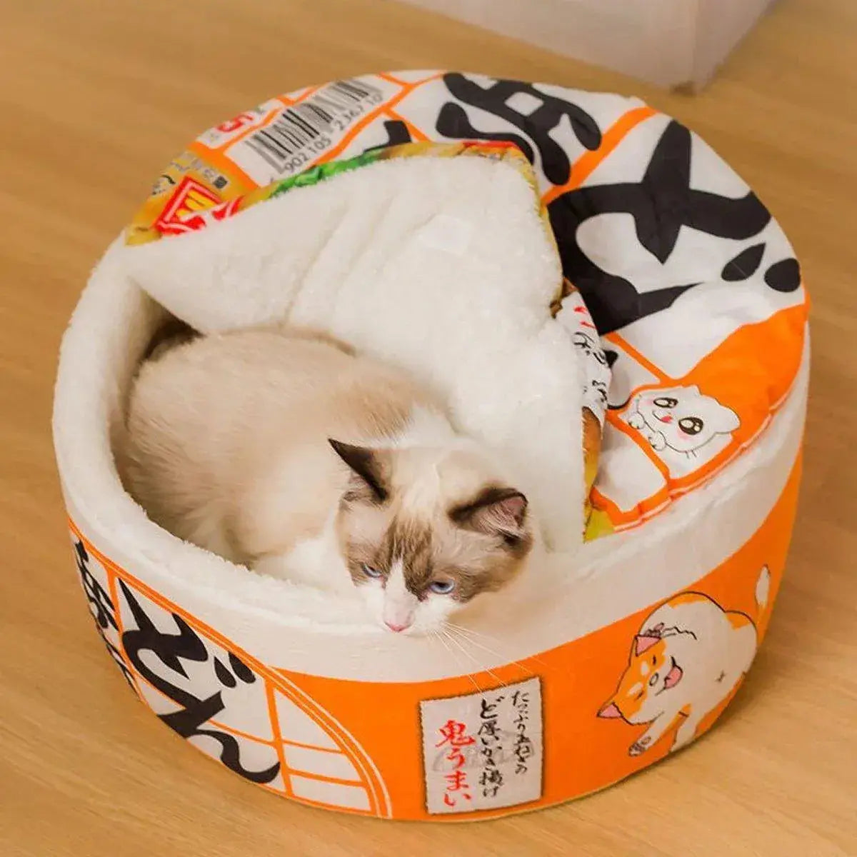 Insulated Winter Pet House Warm Bubble Bucket Dog Kennel Cat Shelter Indoor - Orange-M Wholesale Hub