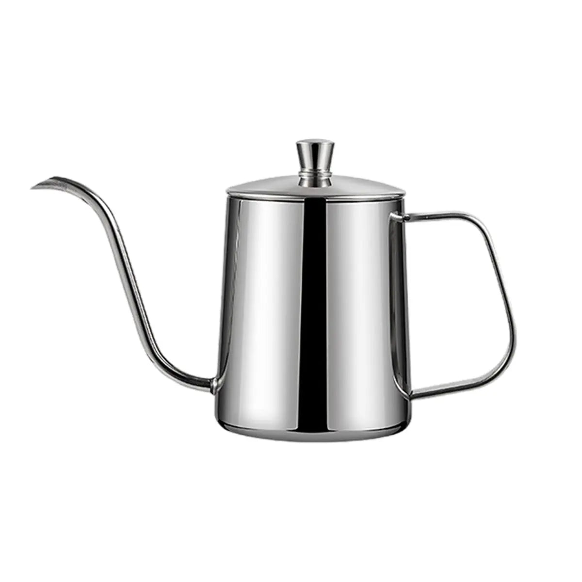 Hand Drip Coffee Pot Stainless Steel Fine Spout Hanging Ear Filter Cup Kettle - Black Wholesale Hub