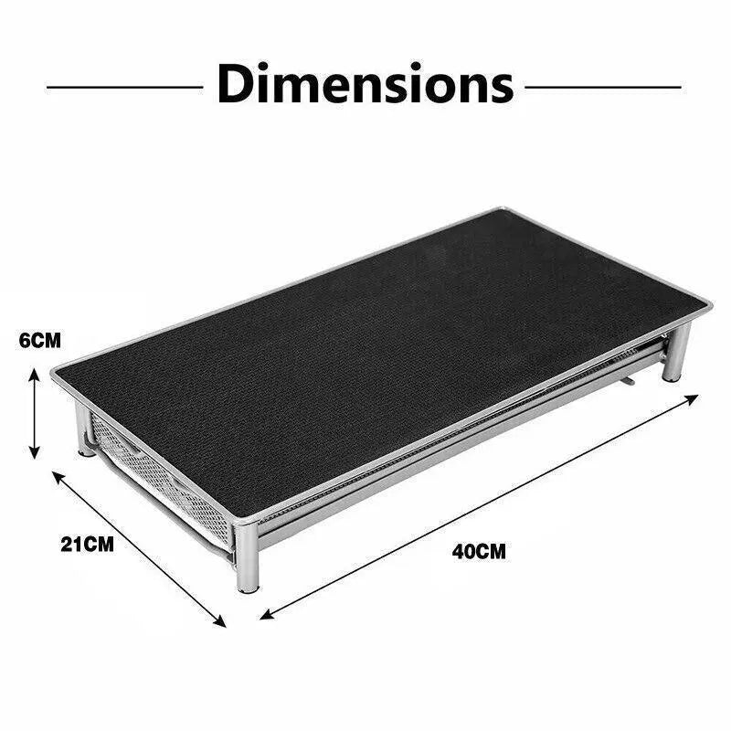 Coffee Capsule Drawer Holder for 40 Nespresso Pods with Non-Slip Top Rack Wholesale Hub