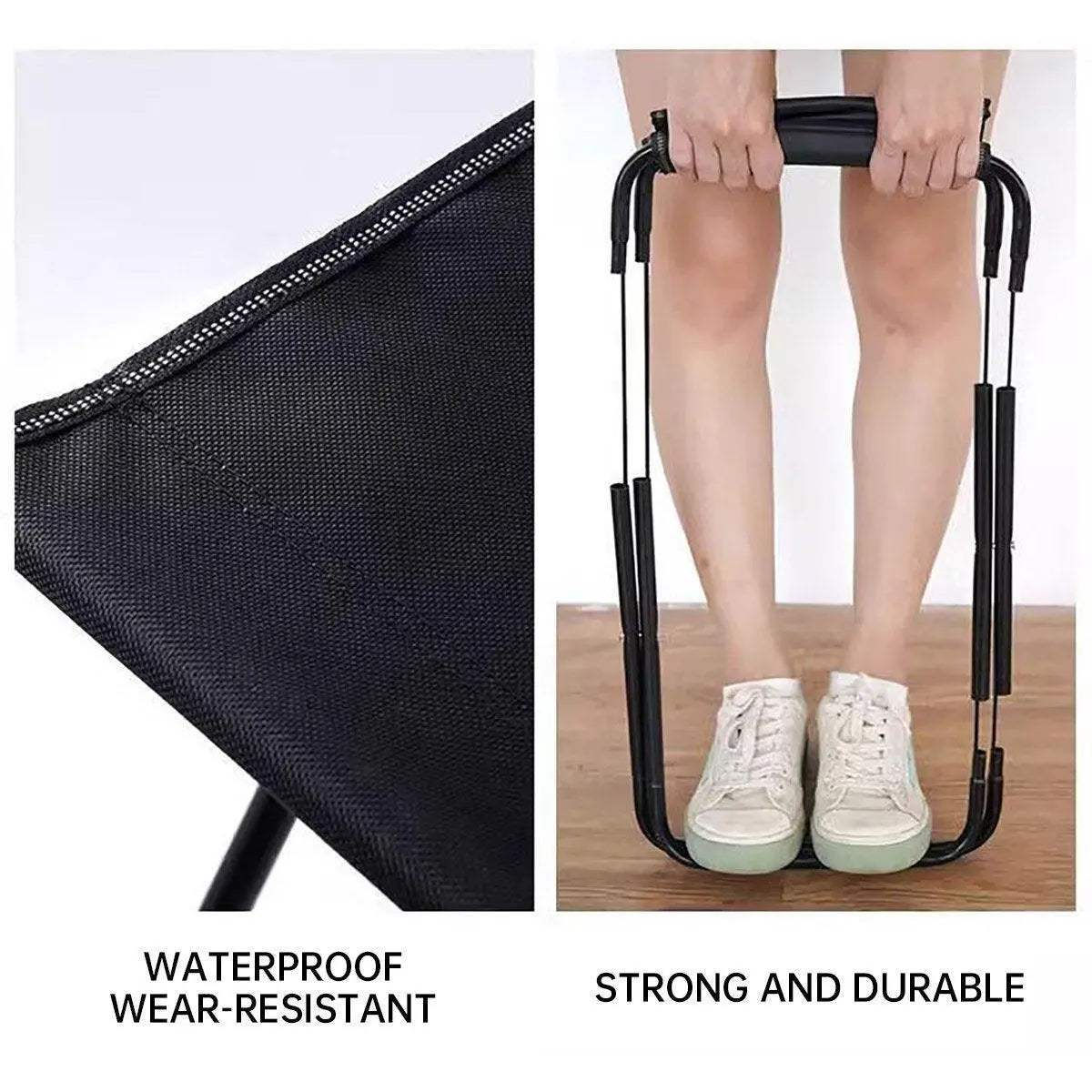 Portable Outdoor Folding Stool Travel Camping Fishing Small Foldable Chair Mat - Extra-Large Wholesale Hub