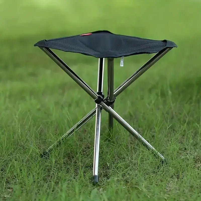 Portable Outdoor Telescopic Folding Stool Camping Chair Fishing Seat Lightweight Wholesale Hub