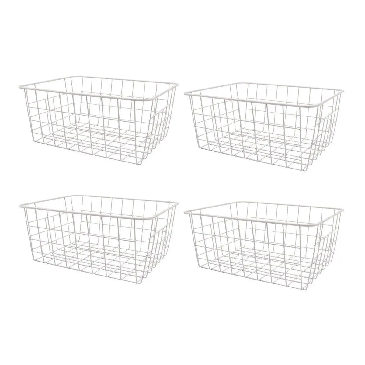 4pcs Fruit Basket Storage Baskets for Kitchen Organization Home Storage Solution Wholesale Hub