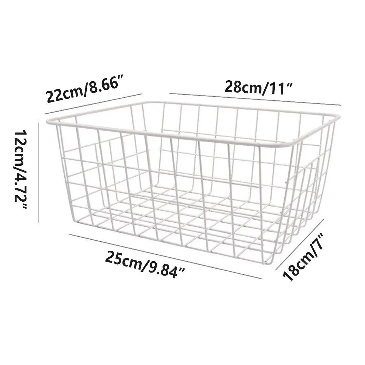 4pcs Fruit Basket Storage Baskets for Kitchen Organization Home Storage Solution Wholesale Hub