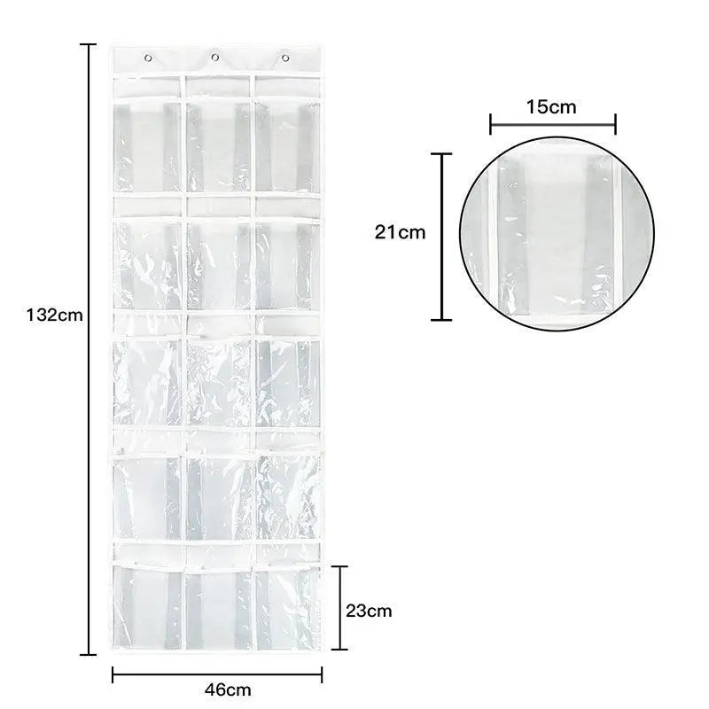 15 Pockets Waterproof Hanging Over The Door Organizer For Accessories Storage Wholesale Hub