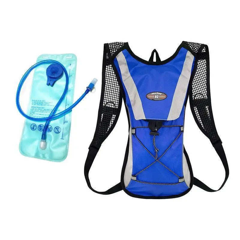 Hydration Pack Backpack Bag with 2L Water Bladder for Hiking Camping Cycling Running - Black Wholesale Hub