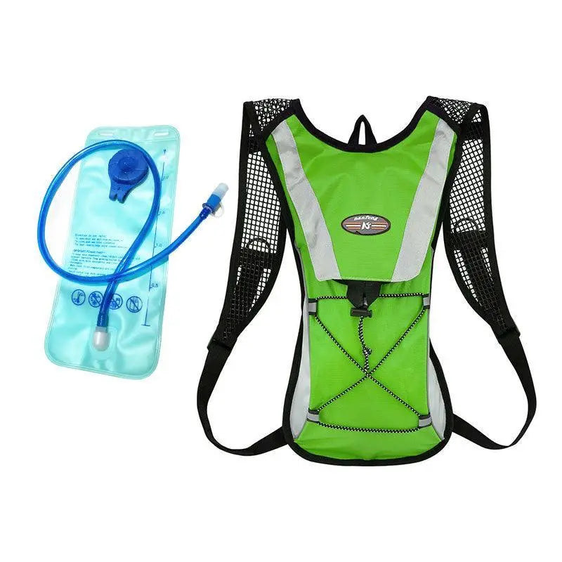 Hydration Pack Backpack Bag with 2L Water Bladder for Hiking Camping Cycling Running - Black Wholesale Hub