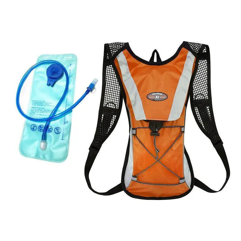 Hydration Pack Backpack Bag with 2L Water Bladder for Hiking Camping Cycling Running - Black Wholesale Hub
