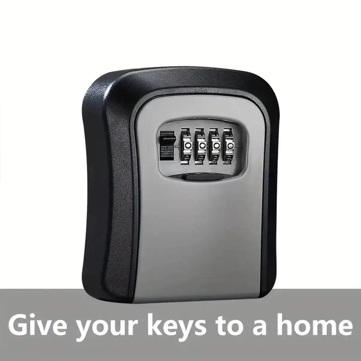 Combination Key Box with Combination Lock for Home Office Security Storage - Black Wholesale Hub