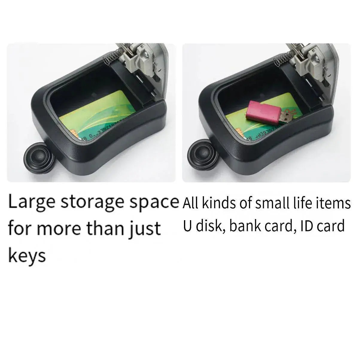 Combination Key Box with Combination Lock for Home Office Security Storage - Black Wholesale Hub