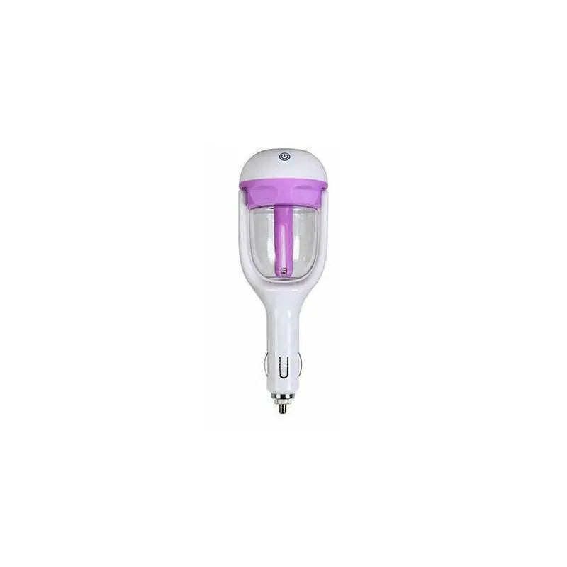 Mini Car Air Humidifier Essential Oil Diffuser Ultrasonic Aroma Mist Purifier - Black Wholesale Hub