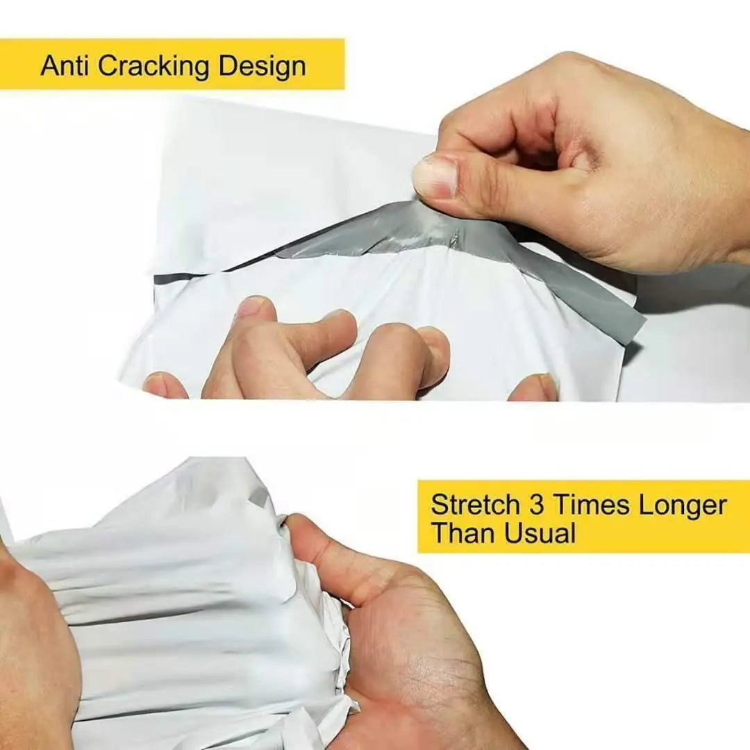 Poly Mailer Bags Mailing Satchel Plastic Courier Self Sealing Packing - 20*35cm *100 PCS Wholesale Hub