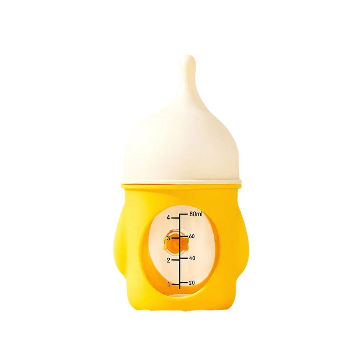 Silicone Pet Milk Feeding Bottle with Scale for Small Puppies and Kittens 20ml 80ml - 80ml-Blue Wholesale Hub