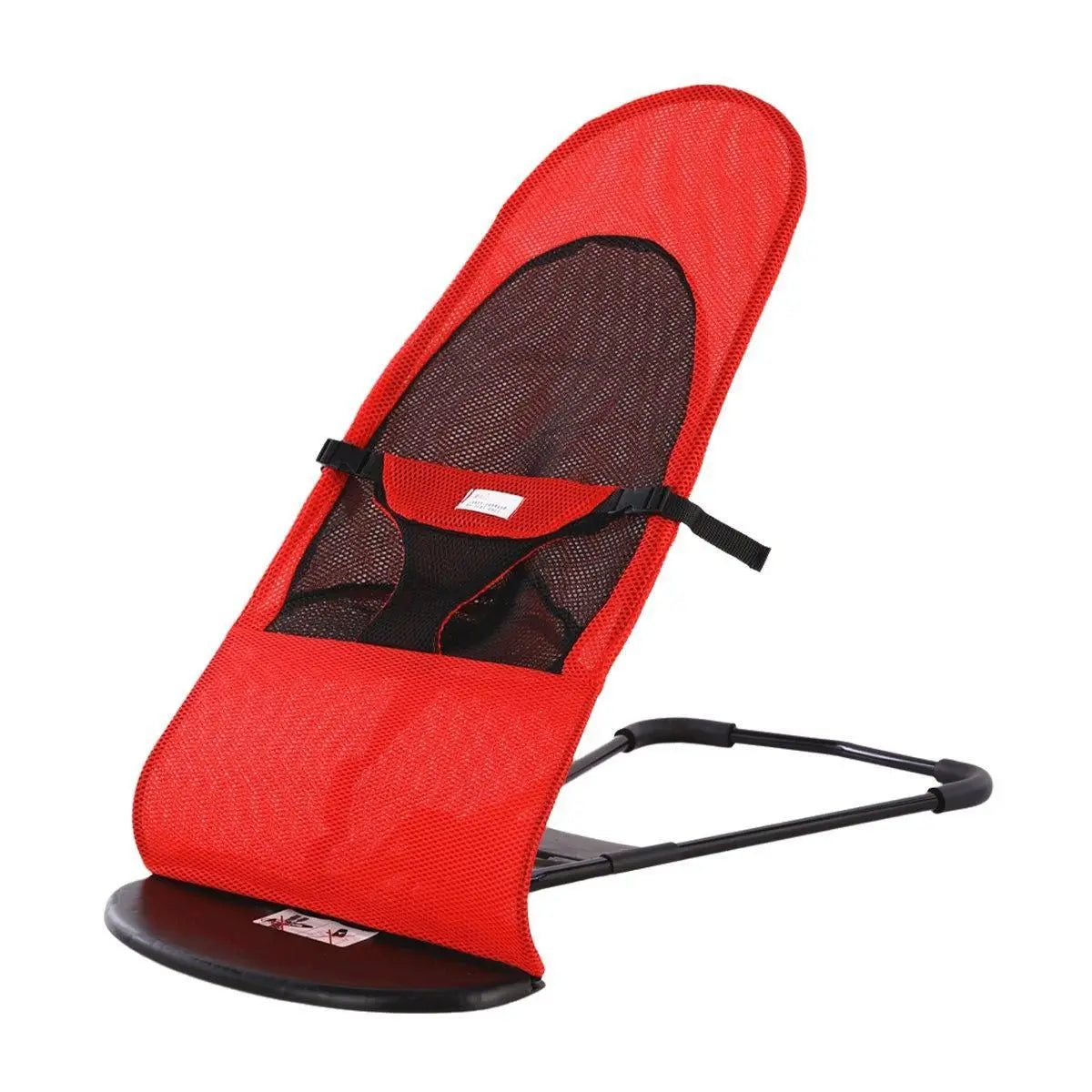 Pet Rocking Chair for Dogs Cats Foldable Pet Bed Portable Sleeping Lounger Chair - Red Wholesale Hub