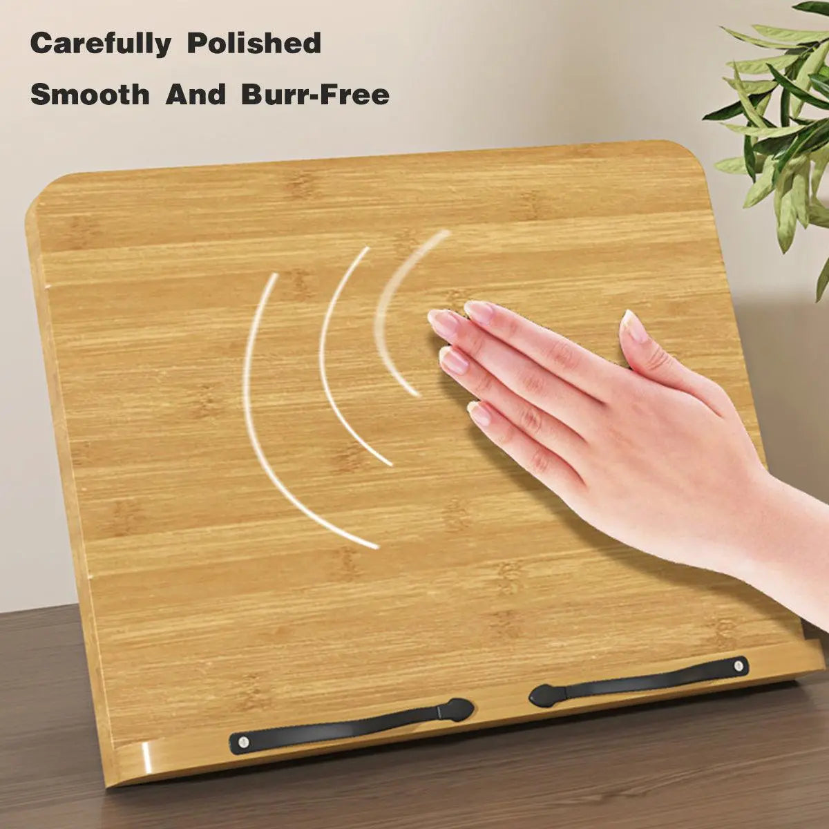 Wooden Adjustable Reading Stand Multifunctional Book Holder Bracket for Desk - Small Wholesale Hub