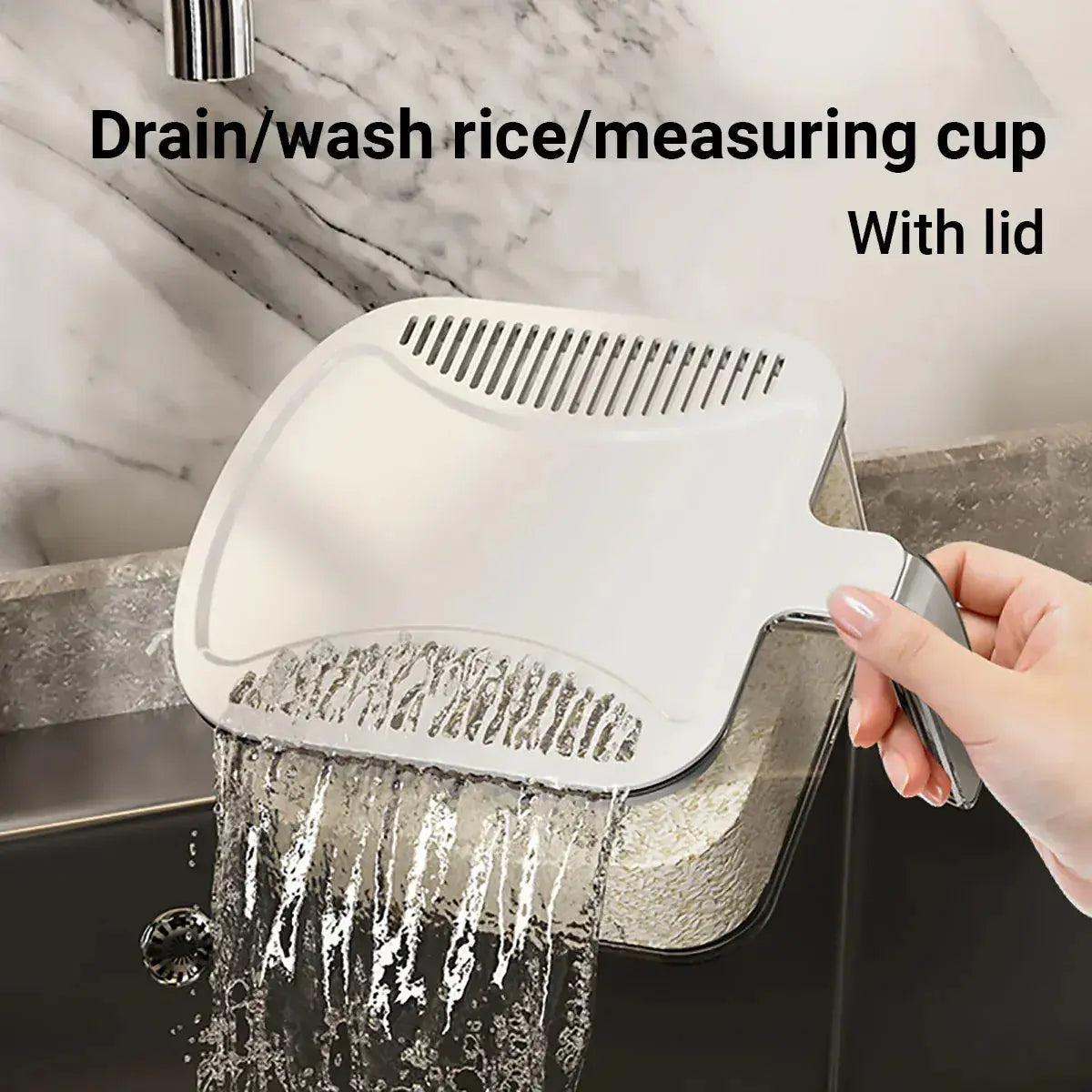 Rice Cereal Dispenser 10KG Grain Container Auto Food Storage Box Measuring Cup Wholesale Hub