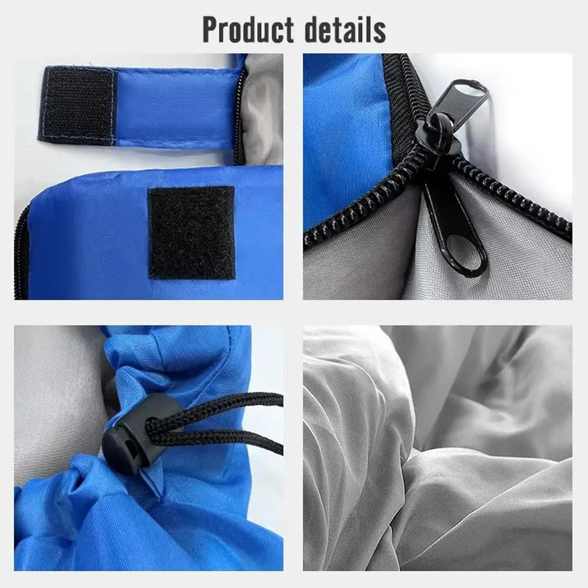 Single Sleeping Bag Outdoor Camping Hiking Thermal Warm Tent Travel Gear - Red Wholesale Hub
