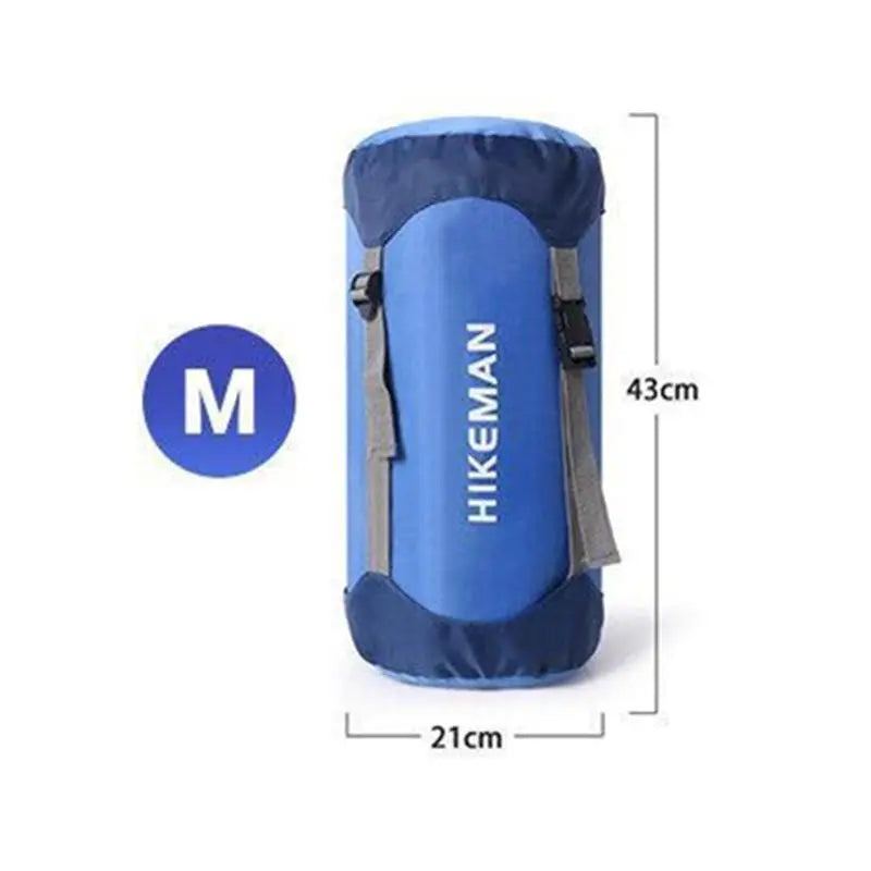 M Size Waterproof Compression Stuff Sack Outdoor Camping Storage Bag Sleeping Bag Cover - Orange Wholesale Hub