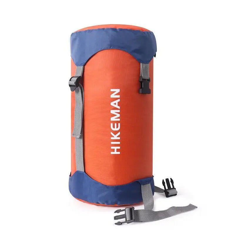 M Size Waterproof Compression Stuff Sack Outdoor Camping Storage Bag Sleeping Bag Cover - Orange Wholesale Hub