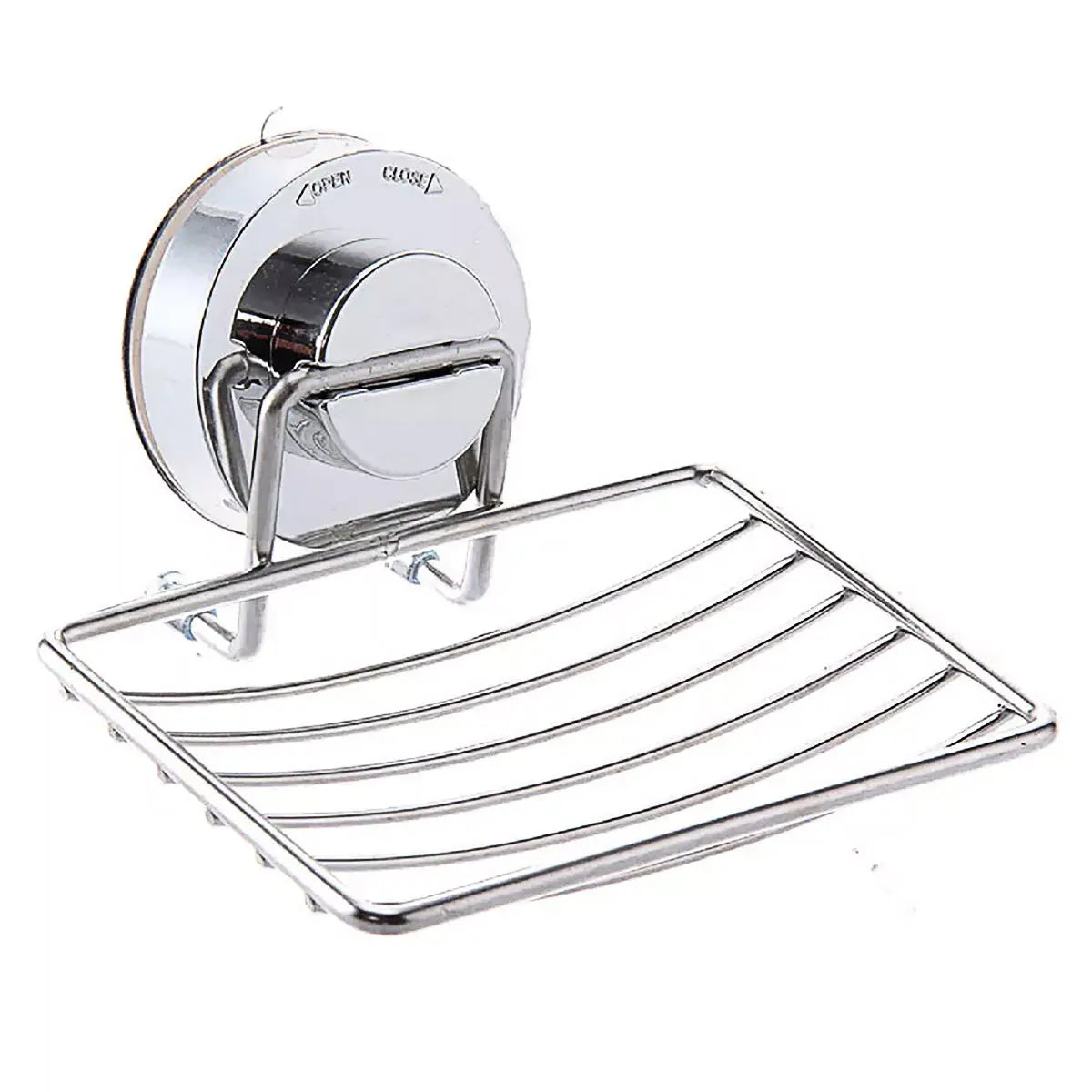 Shower Bar Holder Suction Basket Wall Mounted Stainless Steel Bathroom Soap Dish - Double Layer Wholesale Hub