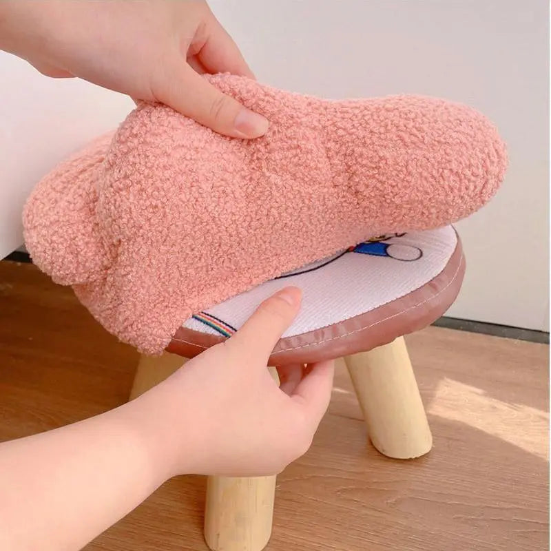 Small Flower Short Stool for Entryway or Living Room Shoe Bench or Footrest - White Wholesale Hub