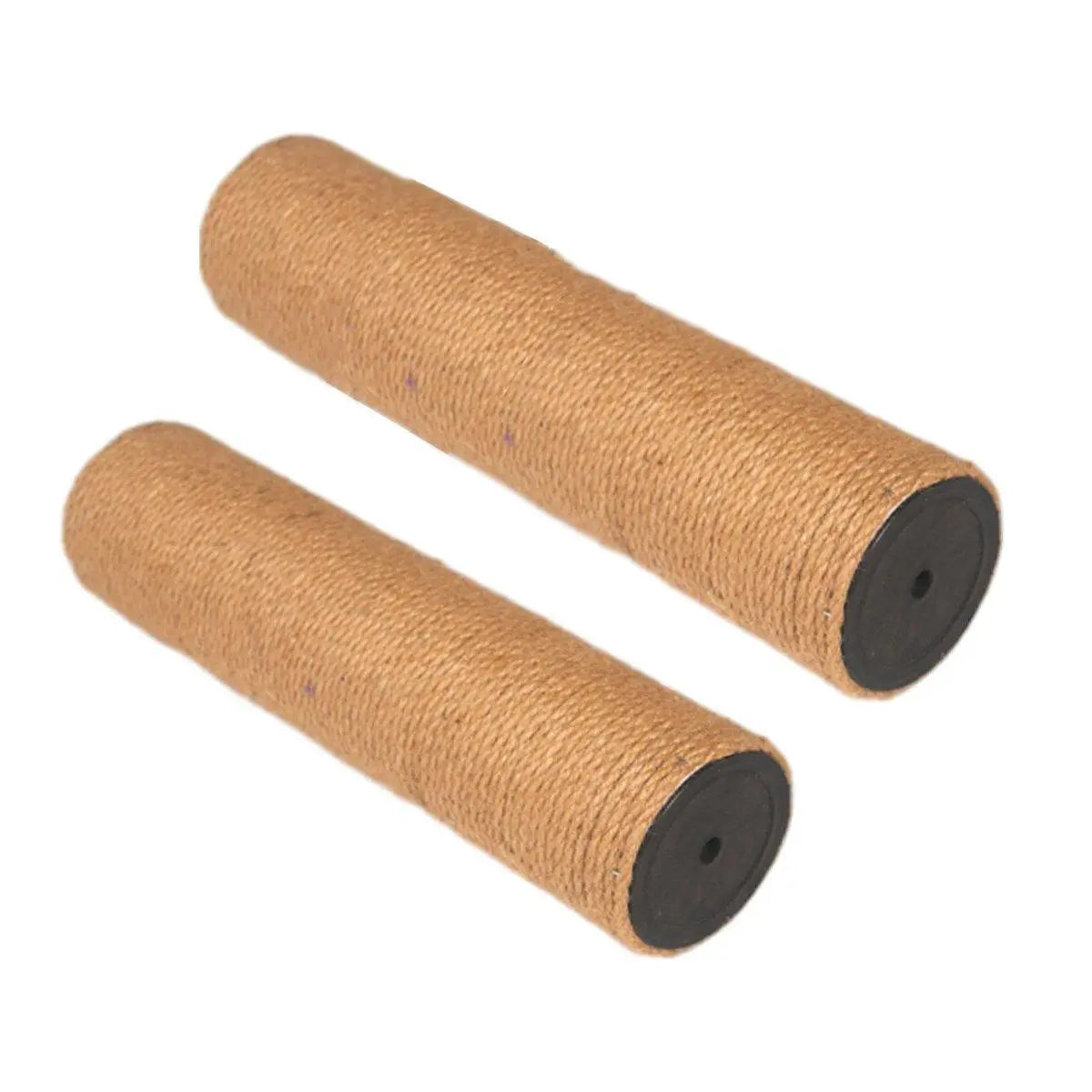 2pcs Sisal Cat Scratching Post Climbing Frame Replacement Pole for Cats Activity - 20cm Wholesale Hub