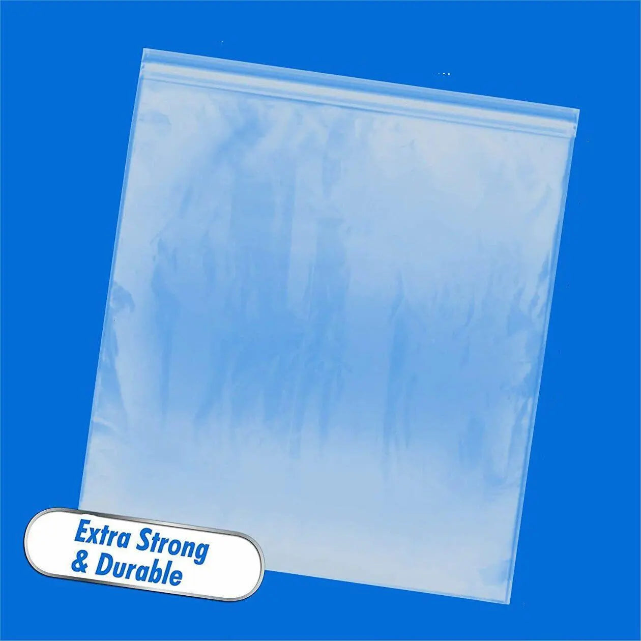 100X Bulk Clear Resealable PE Plastic Zip Bags - 22*32cm 100PCS Wholesale Hub