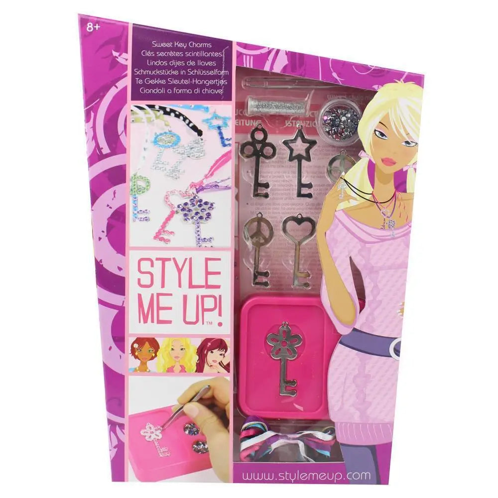 Style Me Up! Sweet Key Charms Set Toy Wholesale Hub