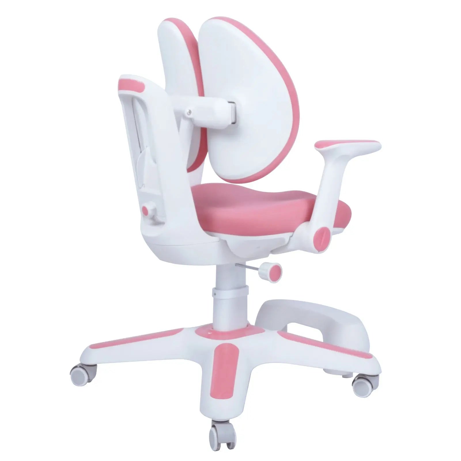Ergonomic Children Kids Study Chair Set Height Adjustable - Pink Wholesale Hub