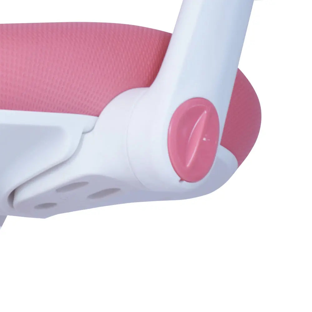 2x Ergonomic Children Kids Study Chairs Height Adjustable - Pink Wholesale Hub