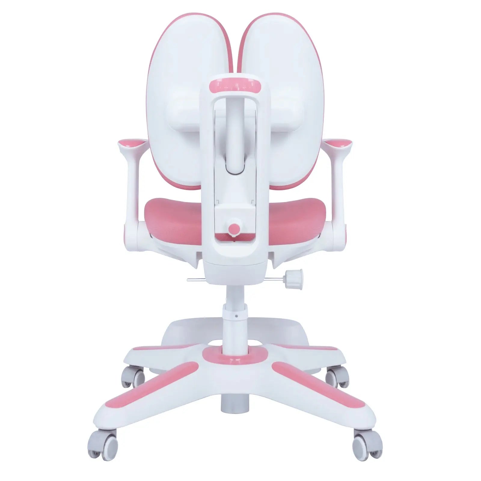 6x Ergonomic Children Kids Study Chairs Height Adjustable - Pink Wholesale Hub