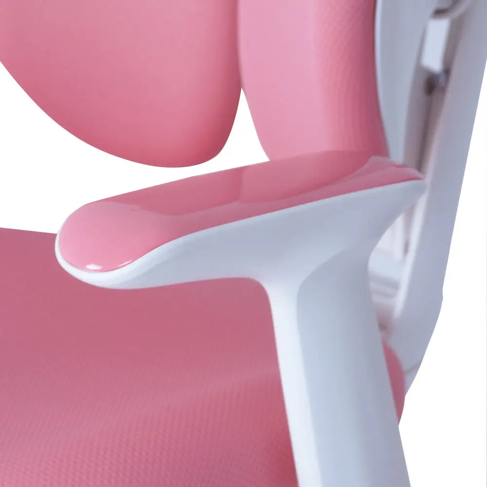 6x Ergonomic Children Kids Study Chairs Height Adjustable - Pink Wholesale Hub