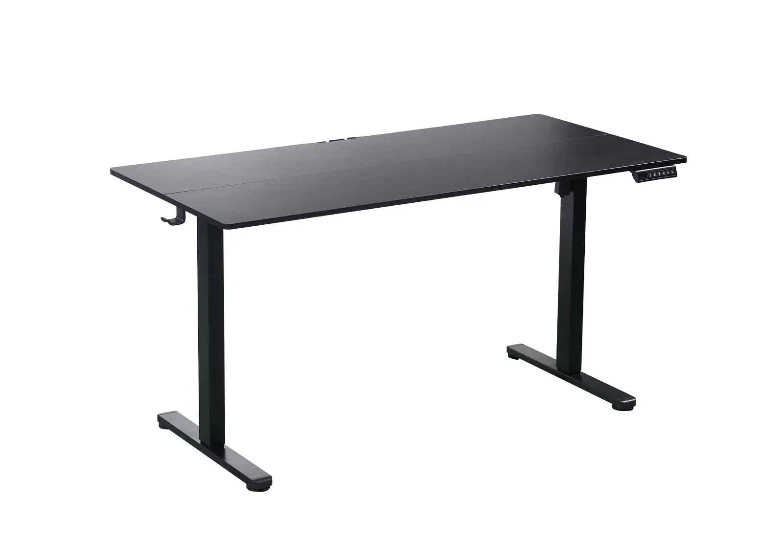 Ergonomic Kids Study Chair & Adjustable Electric Standing Desk Set – Blue Chair & Black Desk Wholesale Hub