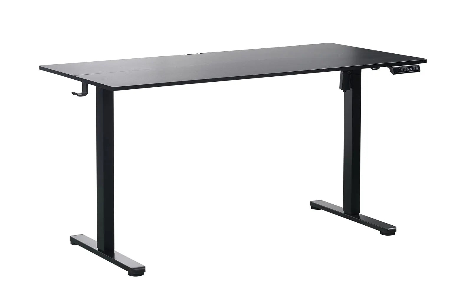 Ergonomic Kids Study Chair & Adjustable Electric Standing Desk Set – Blue Chair & Black Desk Wholesale Hub