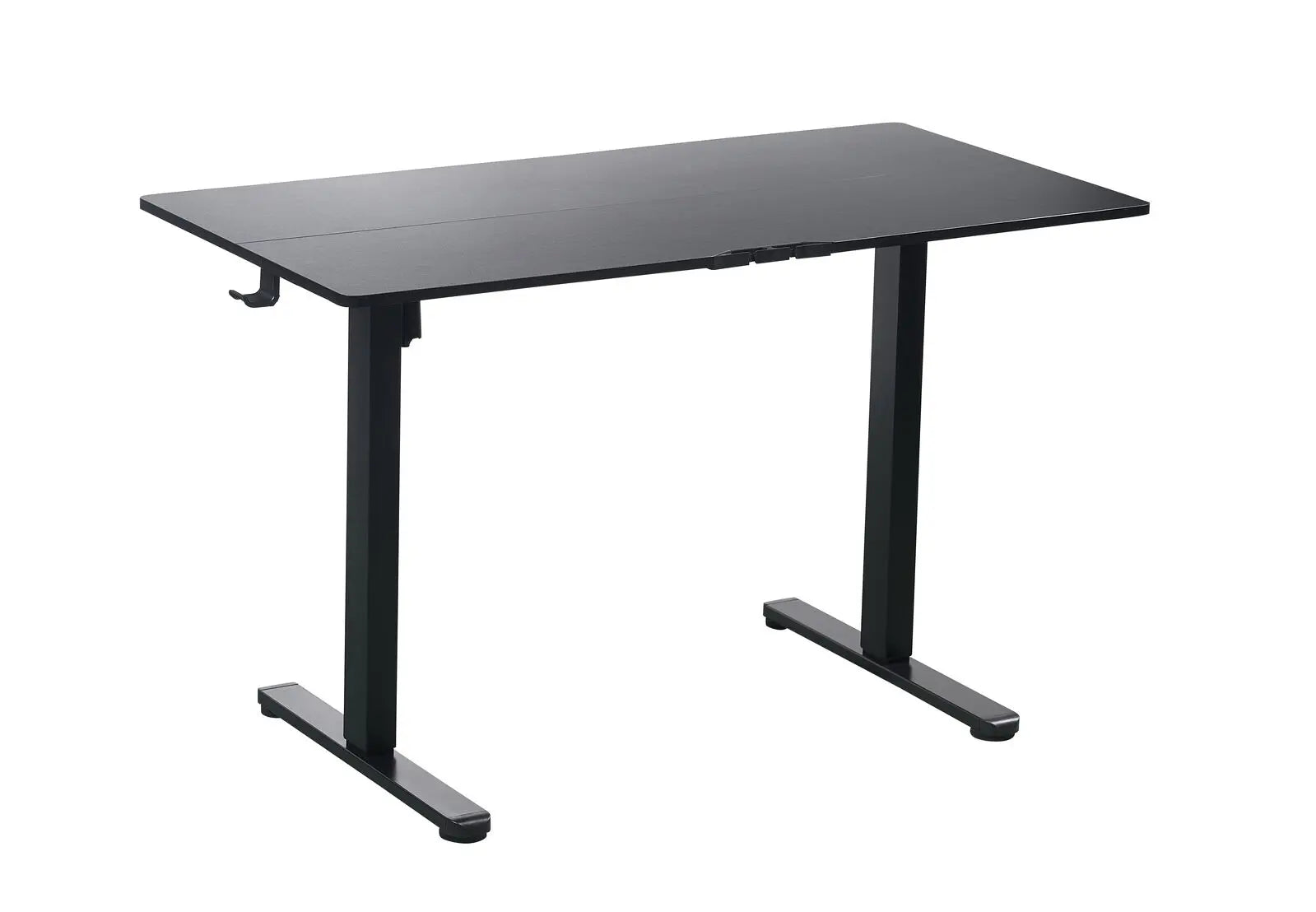 120 x 60cm Electric Standing Desk Height Adjustable Motorised Electric Sit Stand in Black Wholesale Hub