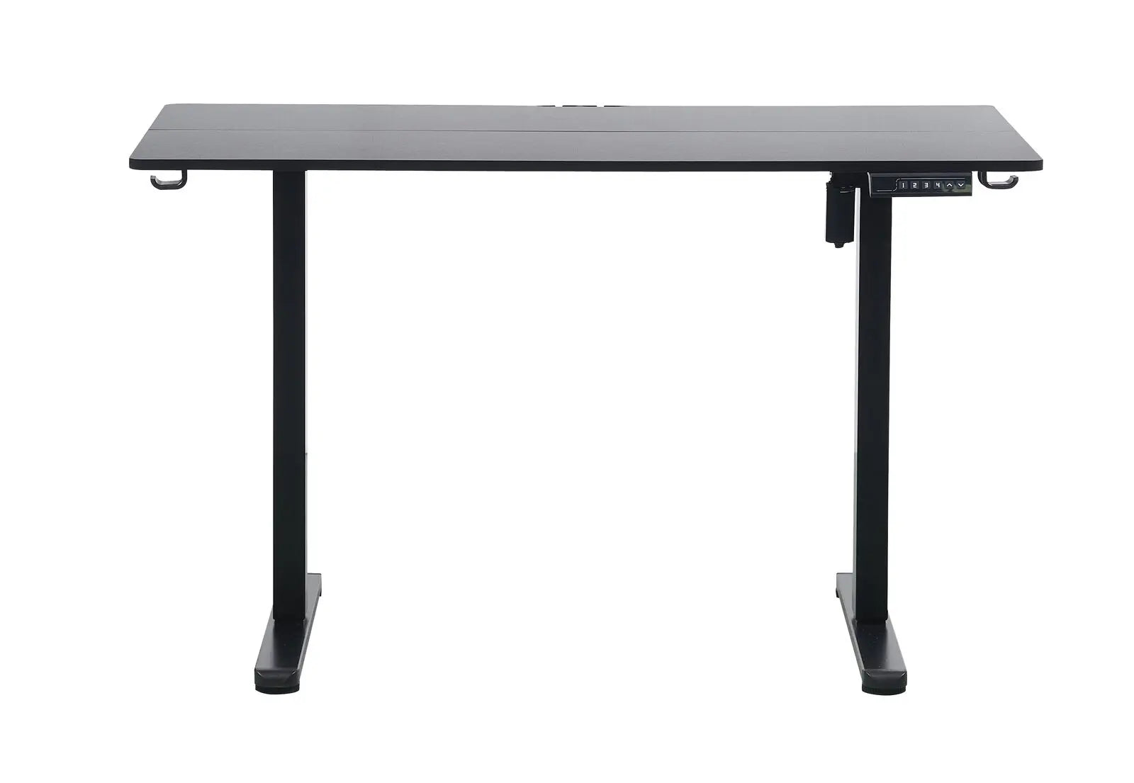 120 x 60cm Electric Standing Desk Height Adjustable Motorised Electric Sit Stand in Black Wholesale Hub