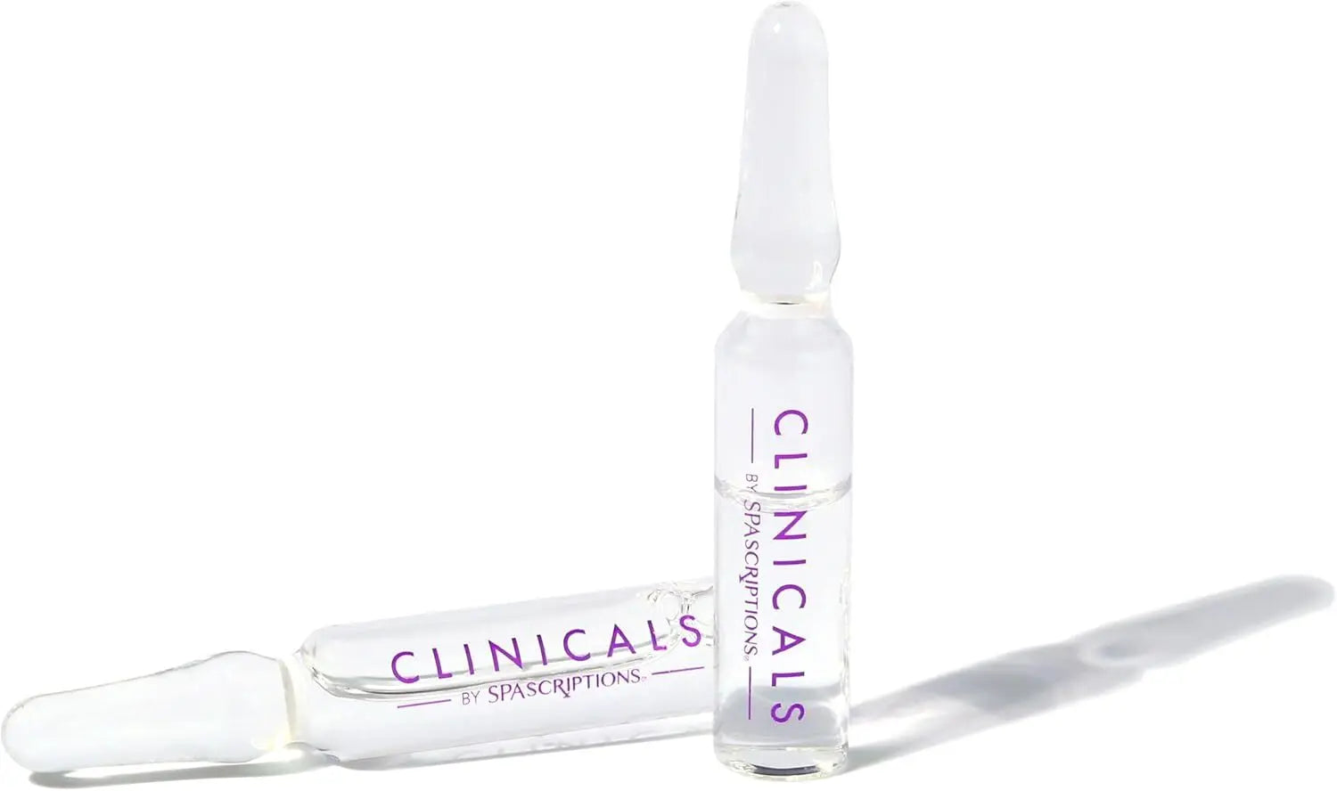 Spascriptions Clinicals Resurfacing Serum Ampoules 7-Pack 2.8ml Each Niacinamide Glycolic Acid PHAs Youthful Glow Wholesale Hub