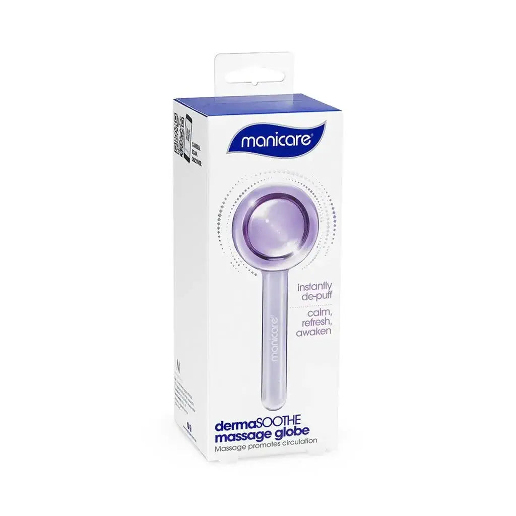 Manicare DermaSOOTHE Massage Globe – Calm Redness & Relieve Puffiness | Hot & Cold Compress Skincare Tool Wholesale Hub