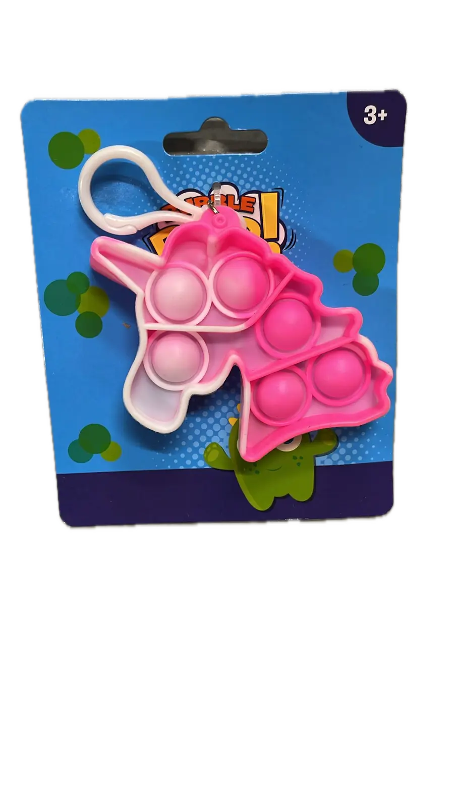 Push Bubble Pop It Fidget Keyring Squeeze Toy Sensory Silicone Stress Reliever Wholesale Hub