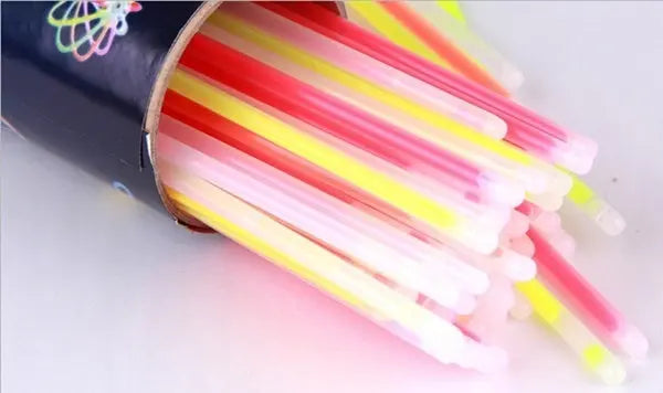 15 GLOW STICKS Party Light Glow In The Dark Rave BRACELETS Disco Bulk 20cm Wholesale Hub