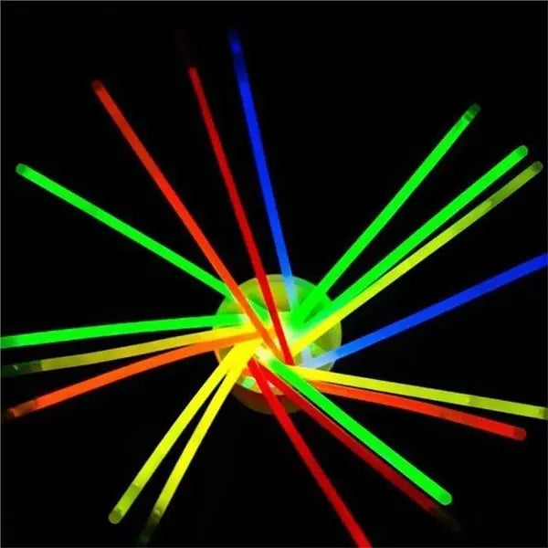 15 GLOW STICKS Party Light Glow In The Dark Rave BRACELETS Disco Bulk 20cm Wholesale Hub
