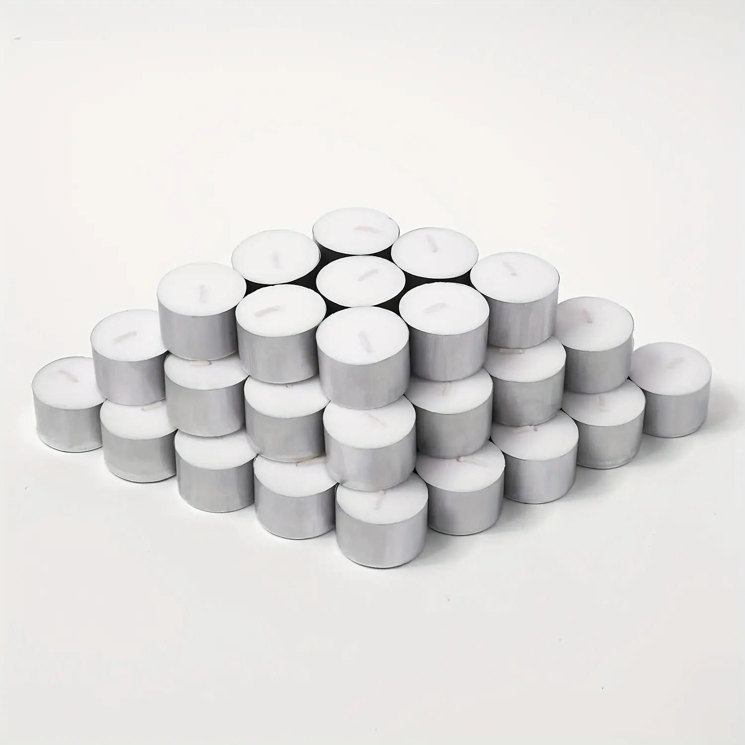 400pcs TEA LIGHT CANDLES 9 Hour Burn Tealight Wedding Smokeless Crystal Wax BULK Wholesale Hub