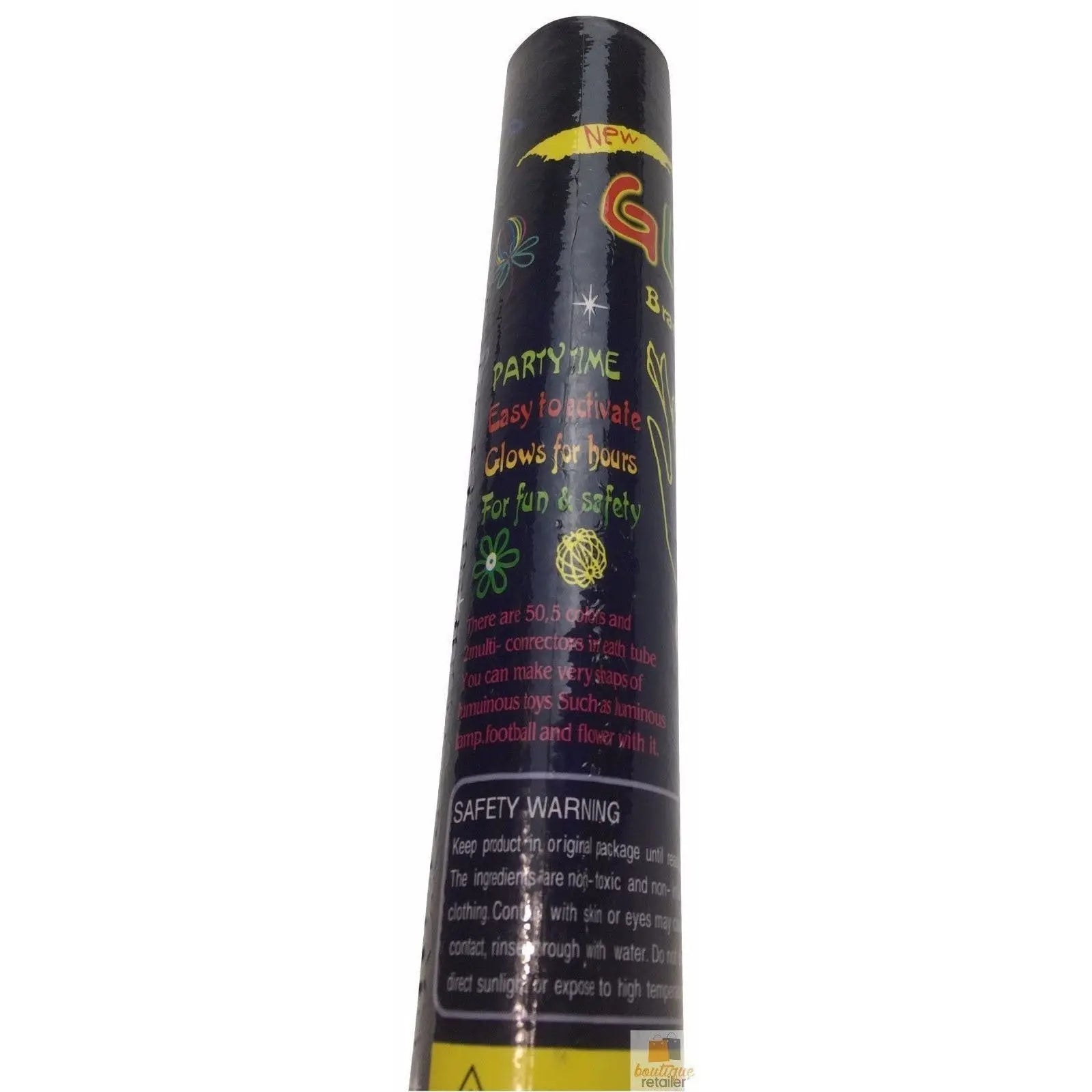 50 GLOW STICKS Party Light Glow In The Dark Rave NECKLACE Disco Bulk Wholesale Hub