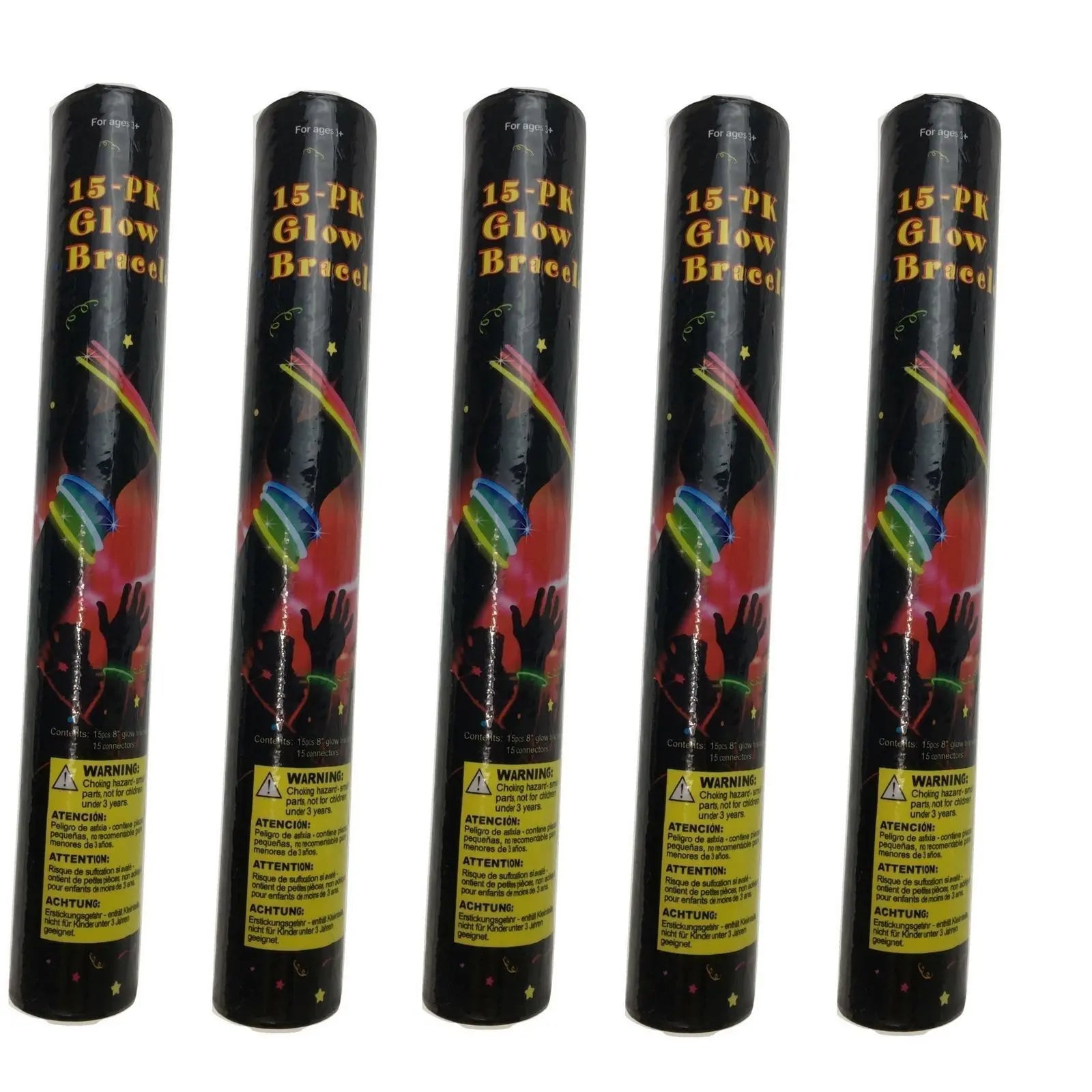75 GLOW STICKS Party Light Glow In The Dark Rave BRACELETS Disco Bulk 20cm Wholesale Hub