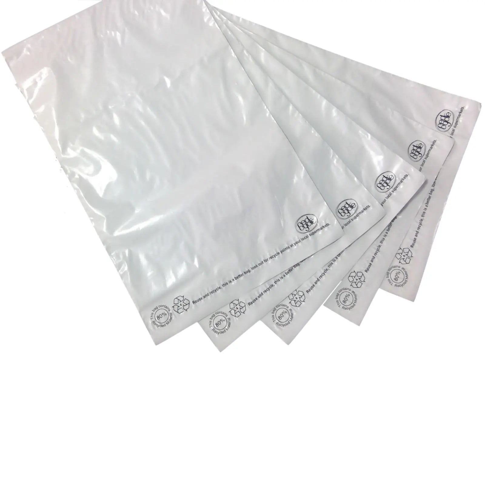 Enviro Recycled Courier Satchels Poly Mailer Bag Accredited Self Sealing Shipping - 5kg (510x435x50mm) - 500pcs Wholesale Hub