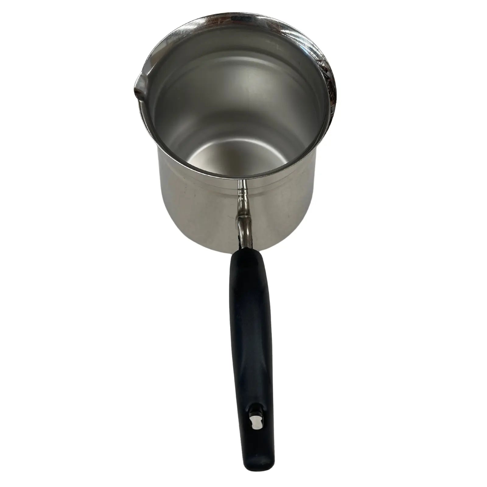 1.2L TURKISH COFFEE POT Milk Warmer Jug w Handle STAINLESS STEEL Wholesale Hub