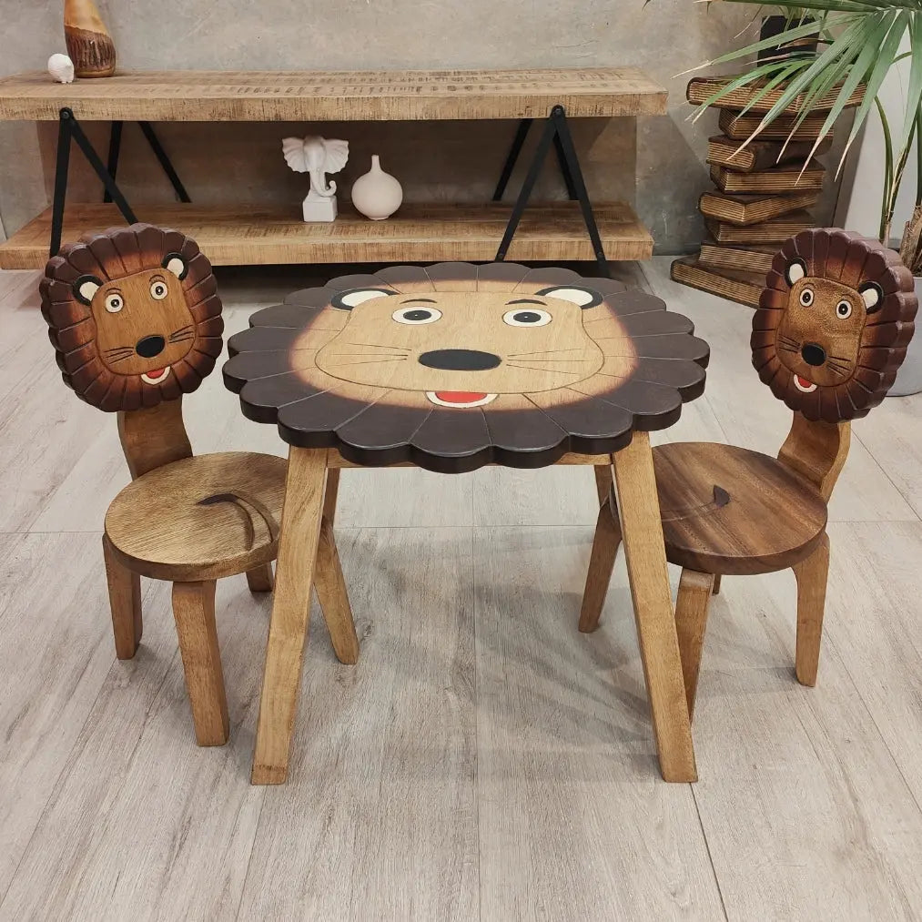 Lion Table Chairs Set Wholesale Hub