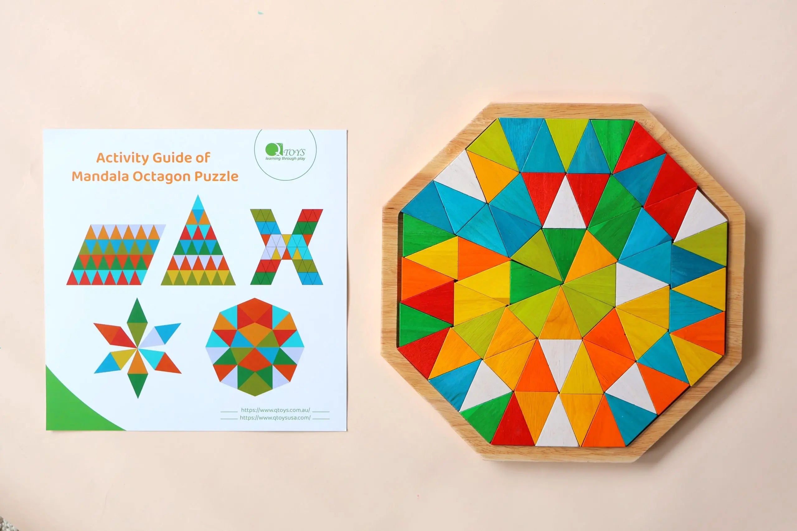 Mandala Octagon Puzzle Wholesale Hub