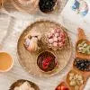Bamboo circle trays set of 5 Wholesale Hub
